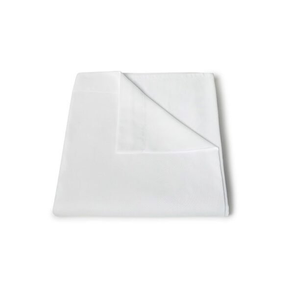 DRAP PLAT COTONELLE BLANC